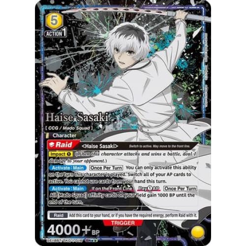Haise Sasaki (SR**) (UE18BT/TKG-1-) - UE18BT Tokyo Ghoul Foil
