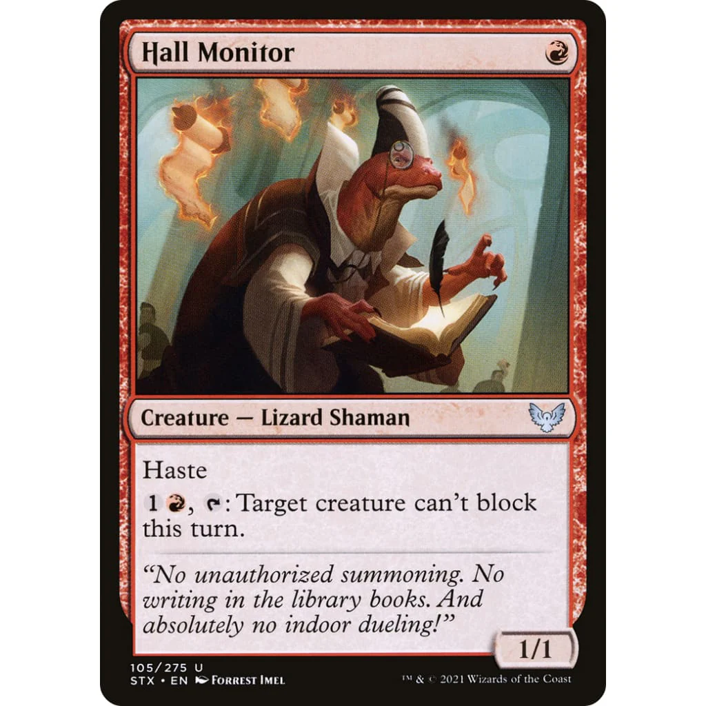 Hall Monitor (STX-105) Foil