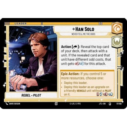 Han Solo - Never Tell Me the Odds (017/262)