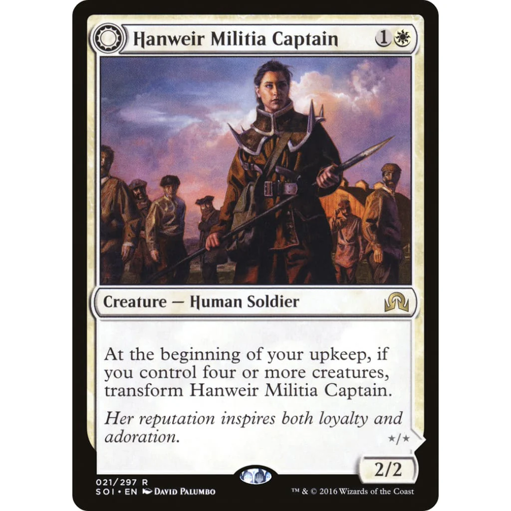 Hanweir Militia Captain (SOI-021): (Double Faced Transform) - Image 3
