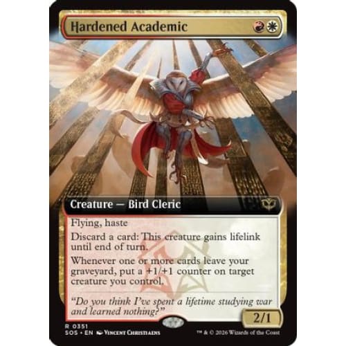 Hardened Academic (Extended Art) (SOS-351)