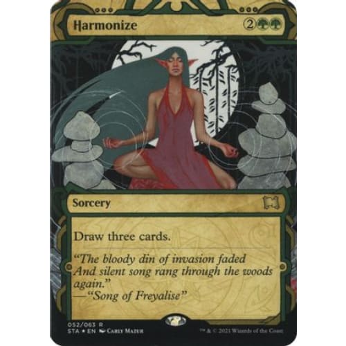 Harmonize (Foil Etched) (STA-052) (Borderless) Foil