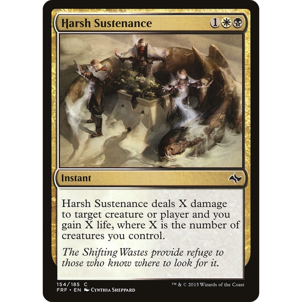 Harsh Sustenance (FRF-154)