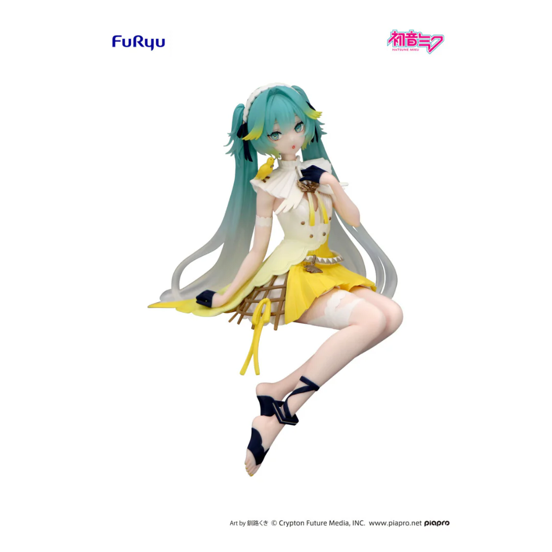 Hatsune Miku Noodle Stopper Figure -Canary Bird