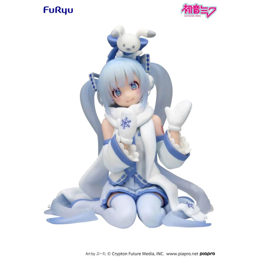 Hatsune Miku Noodle Stopper Figure -SNOW MIKU Sky Town 10th ver.