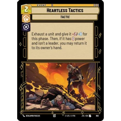 Heartless Tactics (Foil) (692)  Foil