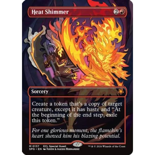 Heat Shimmer (Borderless) (SPG-137) Foil