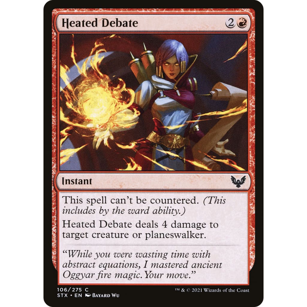 Heated Debate (STX-106)