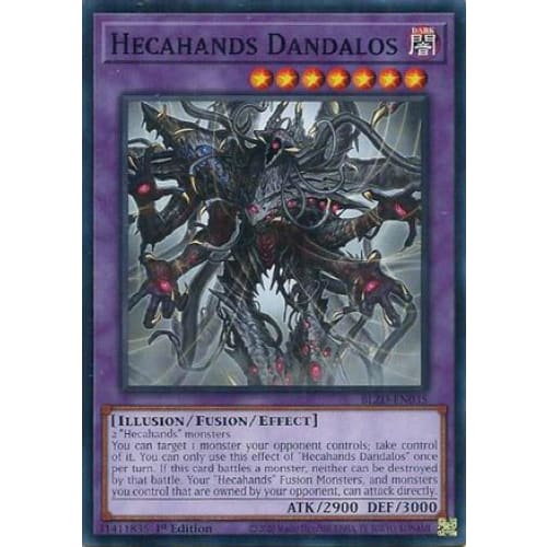 Hecahands Dandalos - BLZD-EN035 Common / Short Print 1st Edition