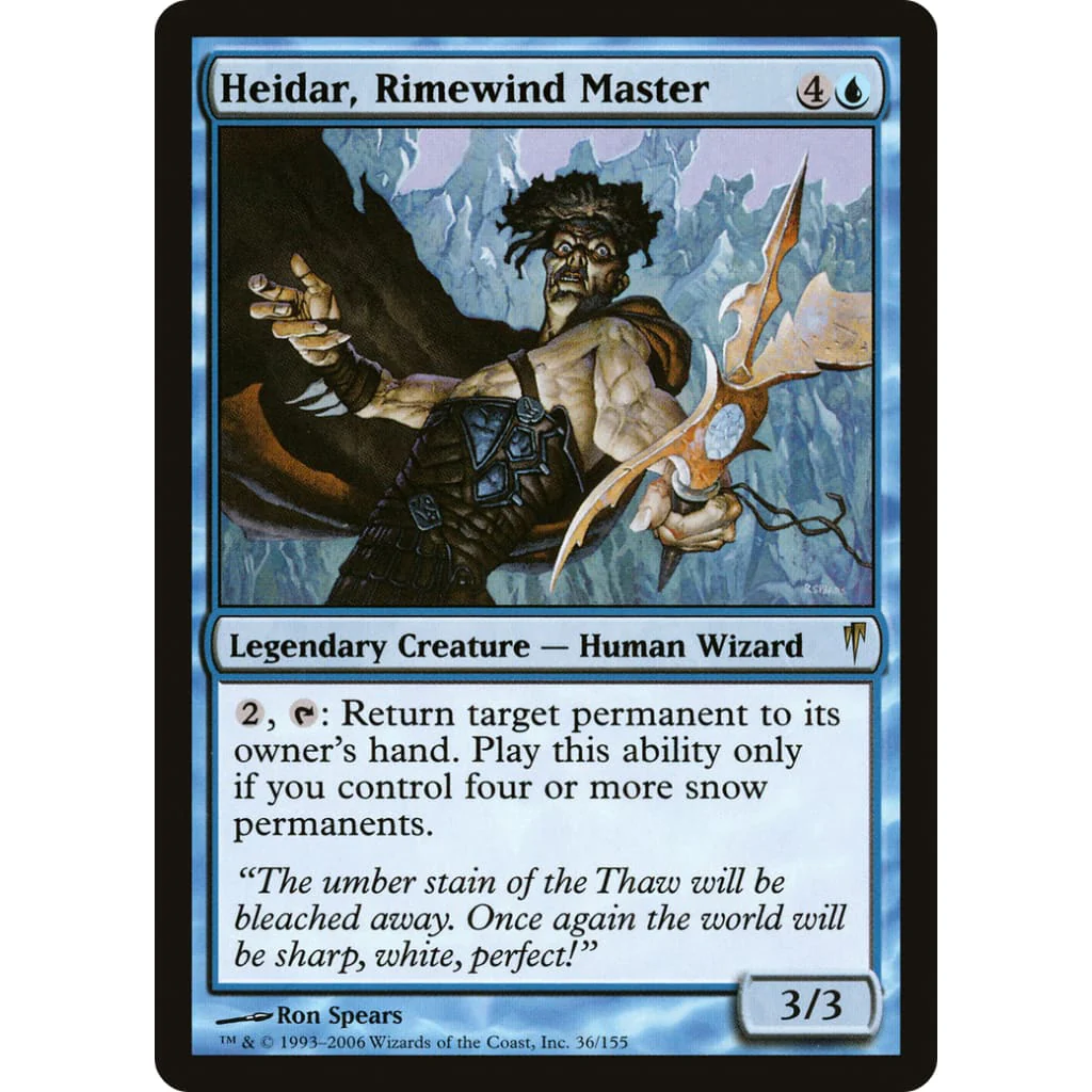 Heidar, Rimewind Master (CSP-036) Foil