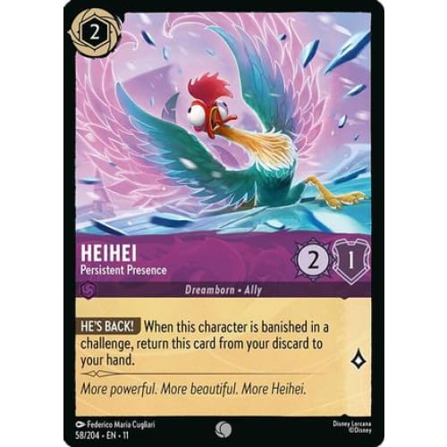 HeiHei - Persistent Presence (58/204) - Winterspell Cold Foil