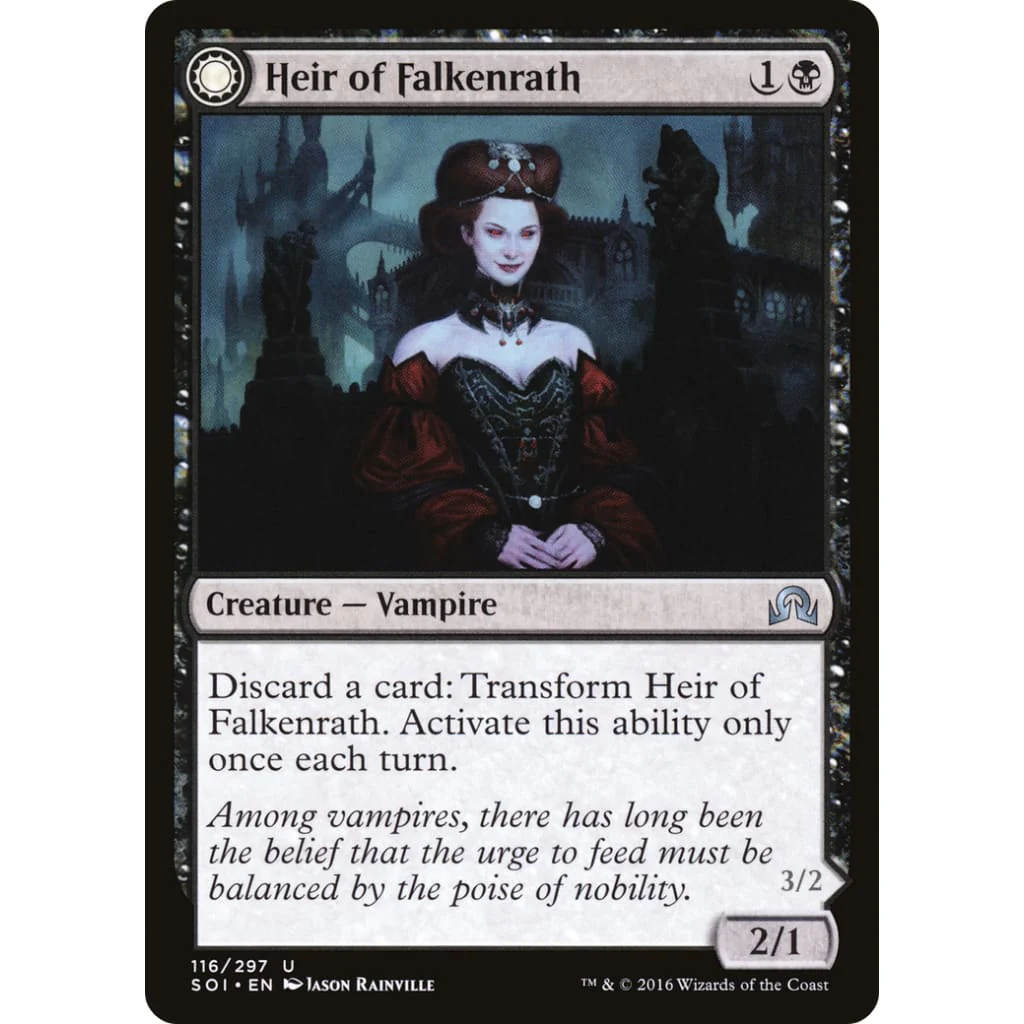 Heir of Falkenrath (SOI-116): (Double Faced Transform) - Image 3