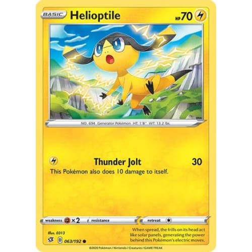 Helioptile (63) Common