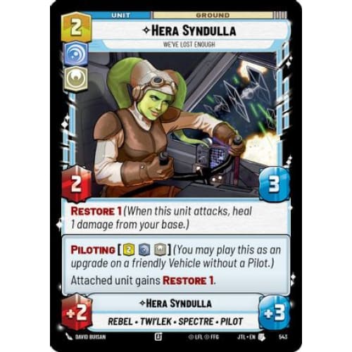 Hera Syndulla - We've Lost Enough (Foil) (543)  Foil