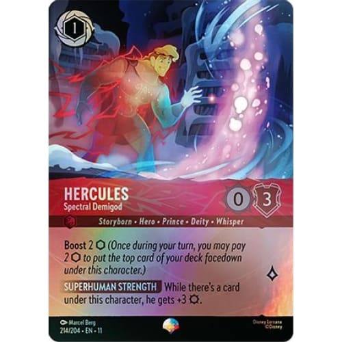 Hercules - Spectral Demigod (Epic) (214/204) - Winterspell Holofoil