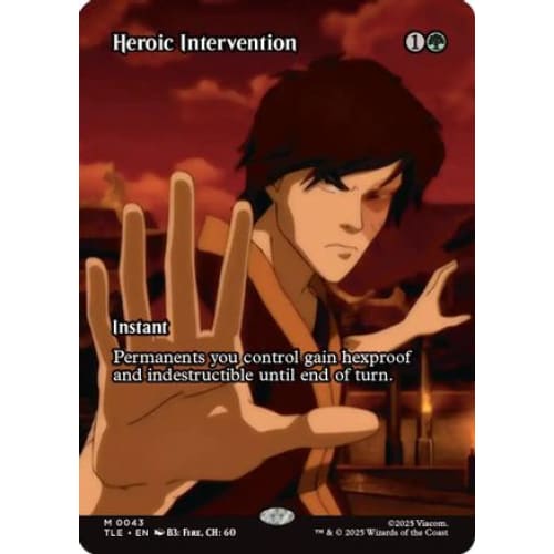 Heroic Intervention (Borderless) (TLE-043) Foil