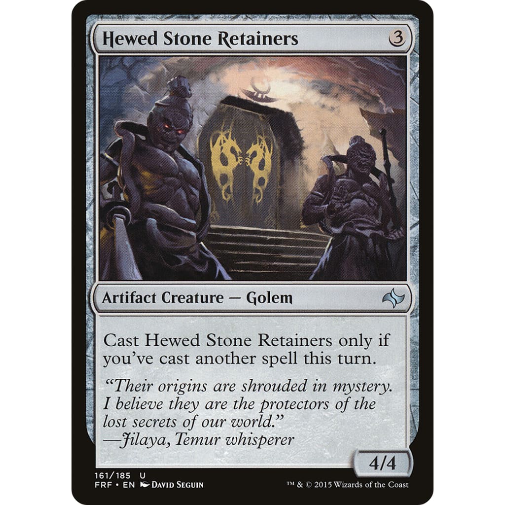 Hewed Stone Retainers (FRF-161)