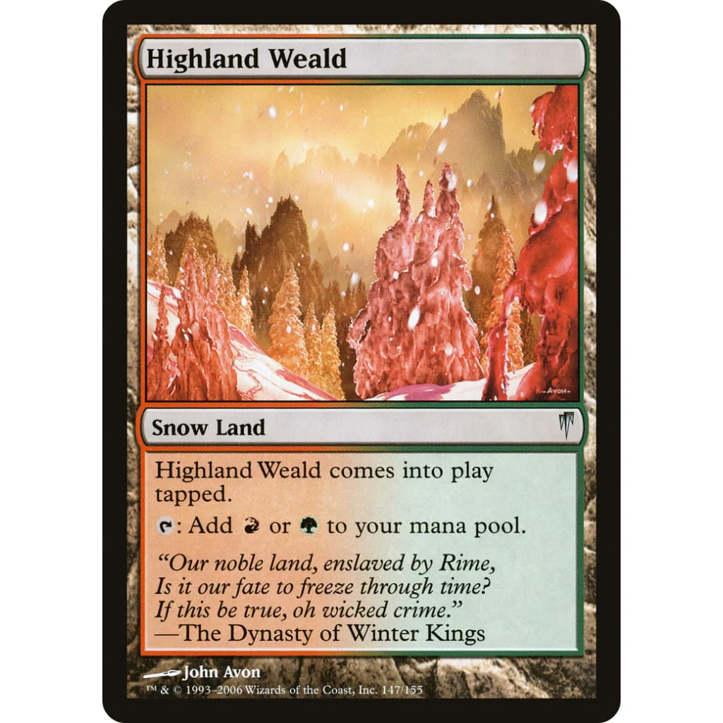Highland Weald (CSP-147) Foil