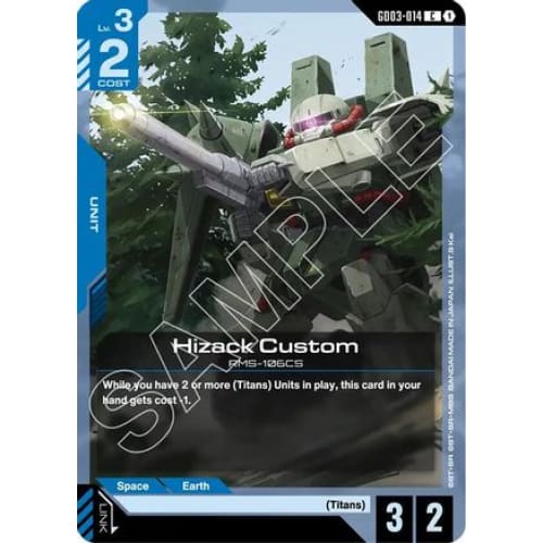 Hizack Custom (GD03-014) - Steel Requiem