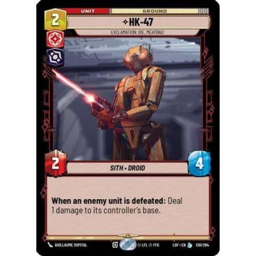 HK-47 - Exclamation: Die, Meatbag! (130/264)