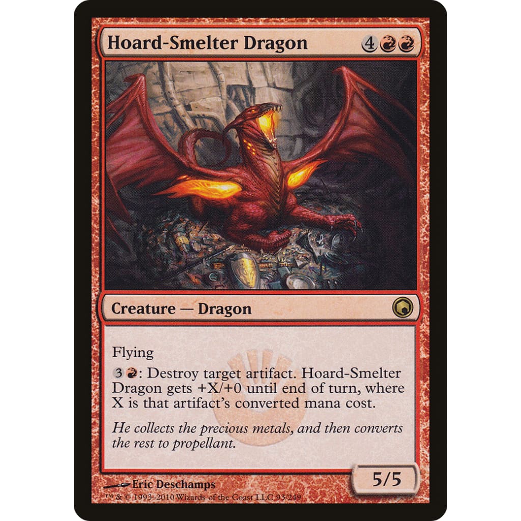 Hoard-Smelter Dragon (SOM-093) Foil