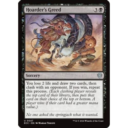 Hoarder's Greed (ECC-047)