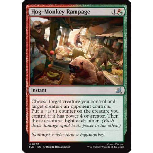 Hog-Monkey Rampage (TLE-255) Foil