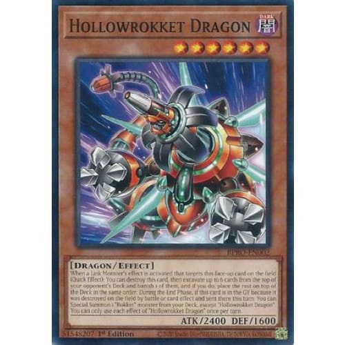 Hollowrokket Dragon - BPRO-EN002 Common / Short Print 1st Edition