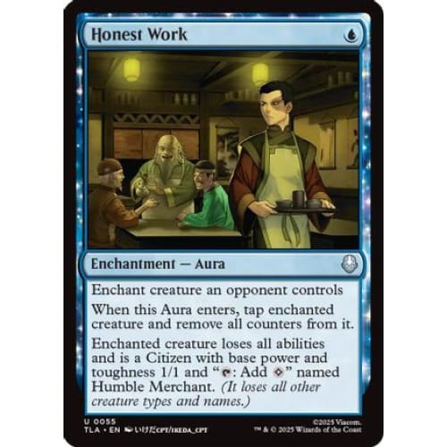 Honest Work (TLA-055)