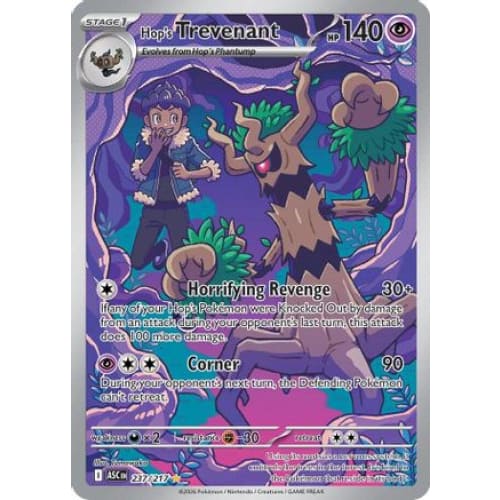 Hop's Trevenant - 237/217 (237) Illustration Rare Holofoil