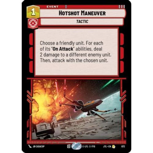 Hotshot Maneuver (Foil) (672)  Foil