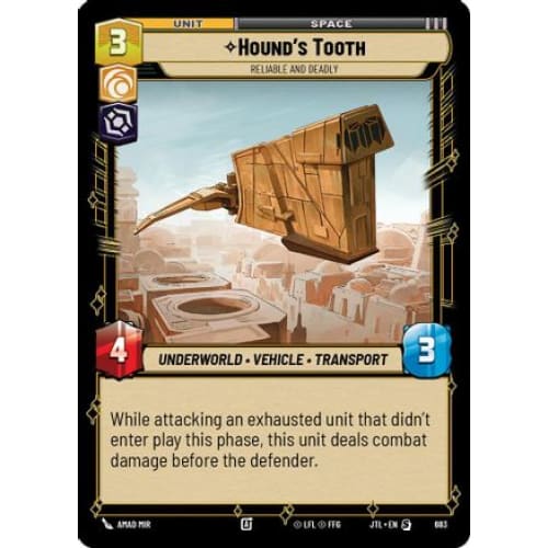 Hound's Tooth - Reliable and Deadly (Foil) (683)  Foil