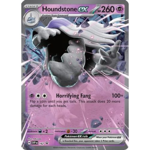 Houndstone ex (162) Promo Holofoil