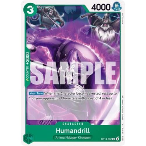 Humandrill OP14-032 UC The Azure Sea's Seven