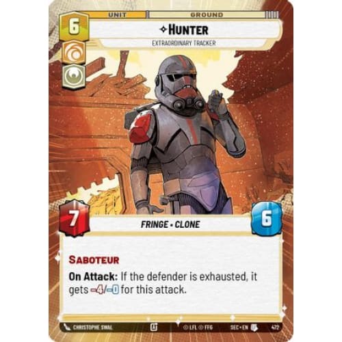 Hunter - Extraordinary Tracker (Hyperspace) (472)