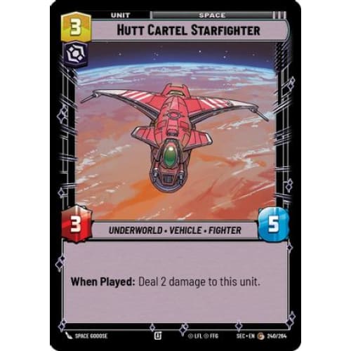 Hutt Cartel Starfighter (240/264)