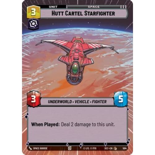 Hutt Cartel Starfighter (Hyperspace) (504)