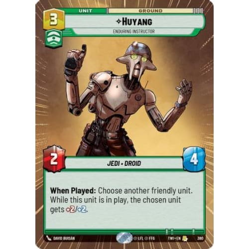 Huyang - Enduring Instructor (Hyperspace) (380)  Foil