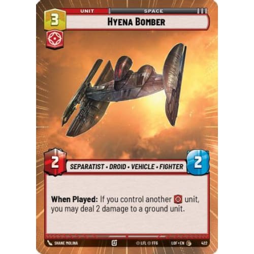 Hyena Bomber (Hyperspace) (422)