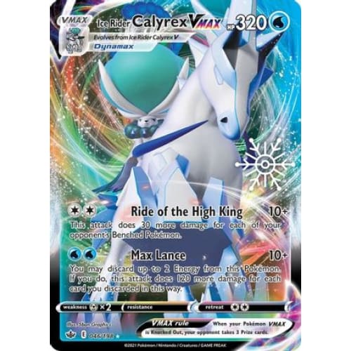Ice Rider Calyrex VMAX - 046/198 (Holiday Calendar) Promo