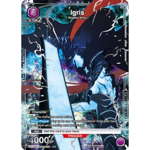 Igris (028) (R*) (UE17BT/SLG-1-028) - UE17BT SOLO LEVELING Foil