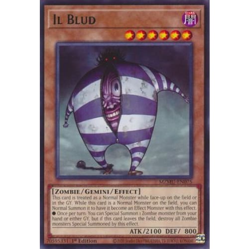 Il Blud - MZMU-EN075 Rare 1st Edition
