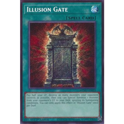 Illusion Gate - MZMU-EN023 Secret Rare 1st Edition