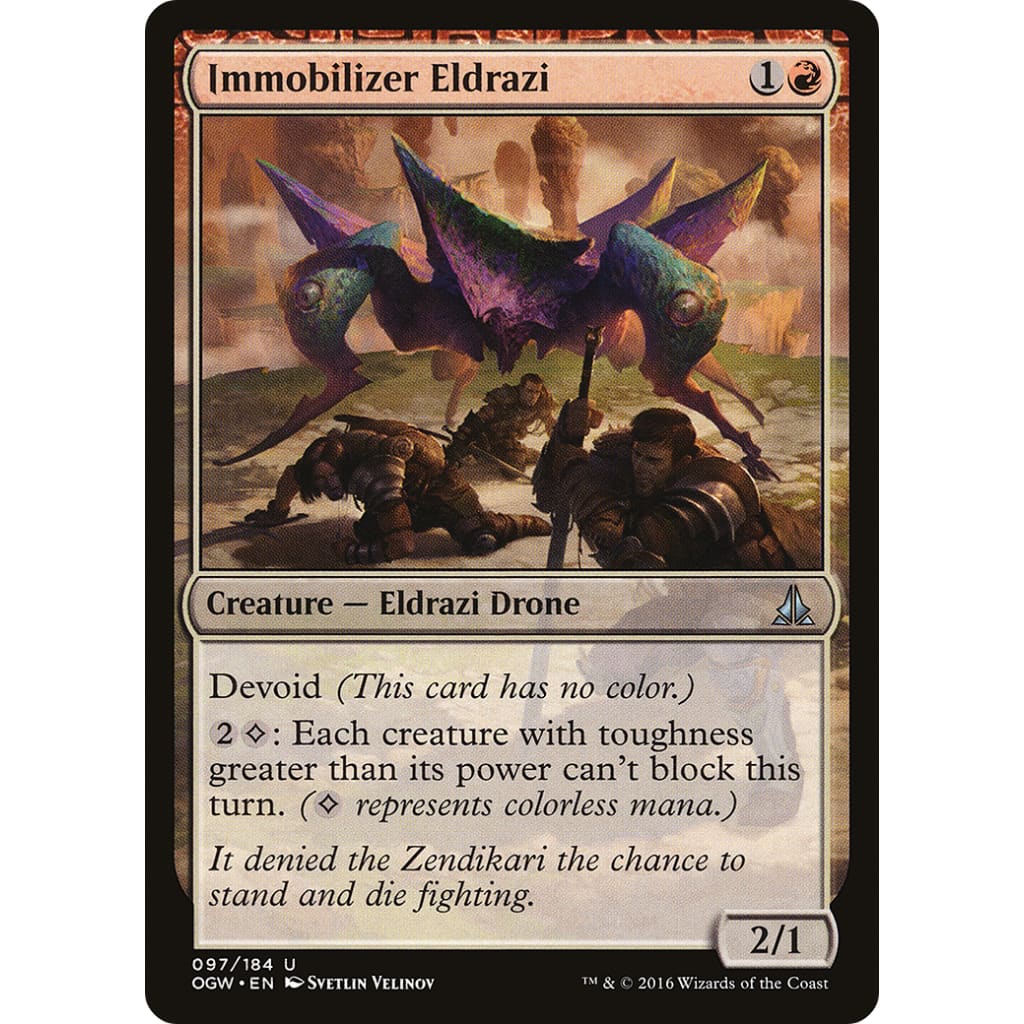 Immobilizer Eldrazi (OGW-097): (devoid)