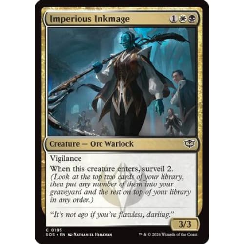 Imperious Inkmage (SOS-195) Foil
