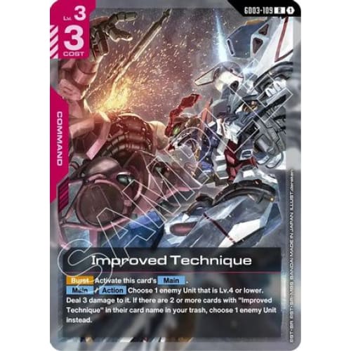 Improved Technique (GD03-109) - Steel Requiem Holofoil