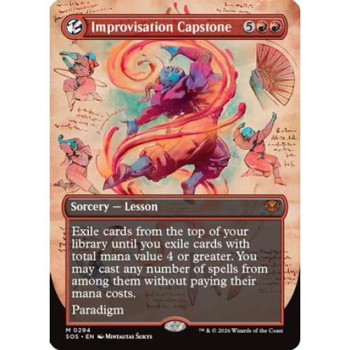 Improvisation Capstone (Borderless) (SOS-294) Foil