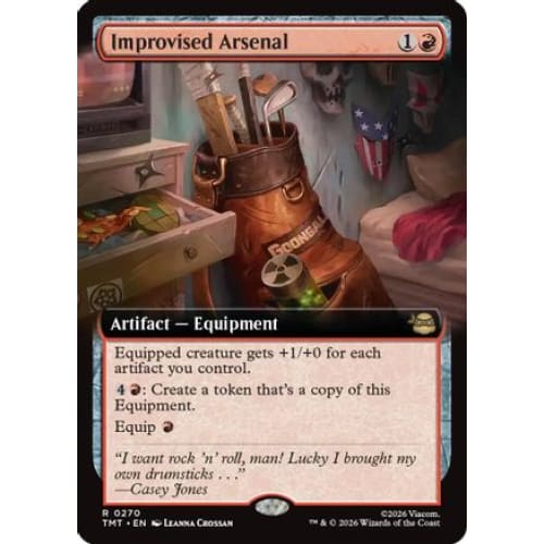 Improvised Arsenal (Extended Art) (TMT-270) Foil