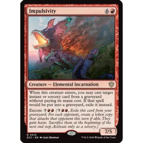 Impulsivity (ECC-013)