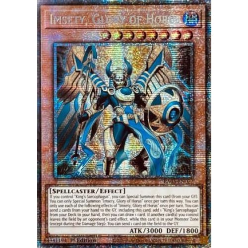 Imsety, Glory of Horus (Starlight Rare) - RA05-EN027 Starlight Rare 1st Edition